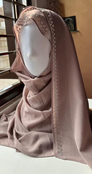 Crystal Georgette Hijab