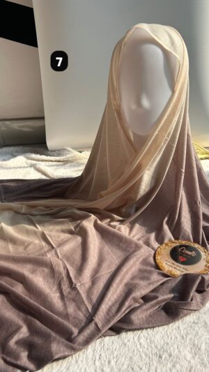Ombre Jersey Hijab