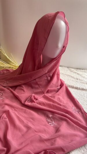Embroidery Chiffon Hijab