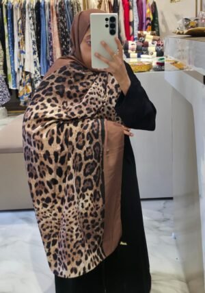 Border Leopard hijab